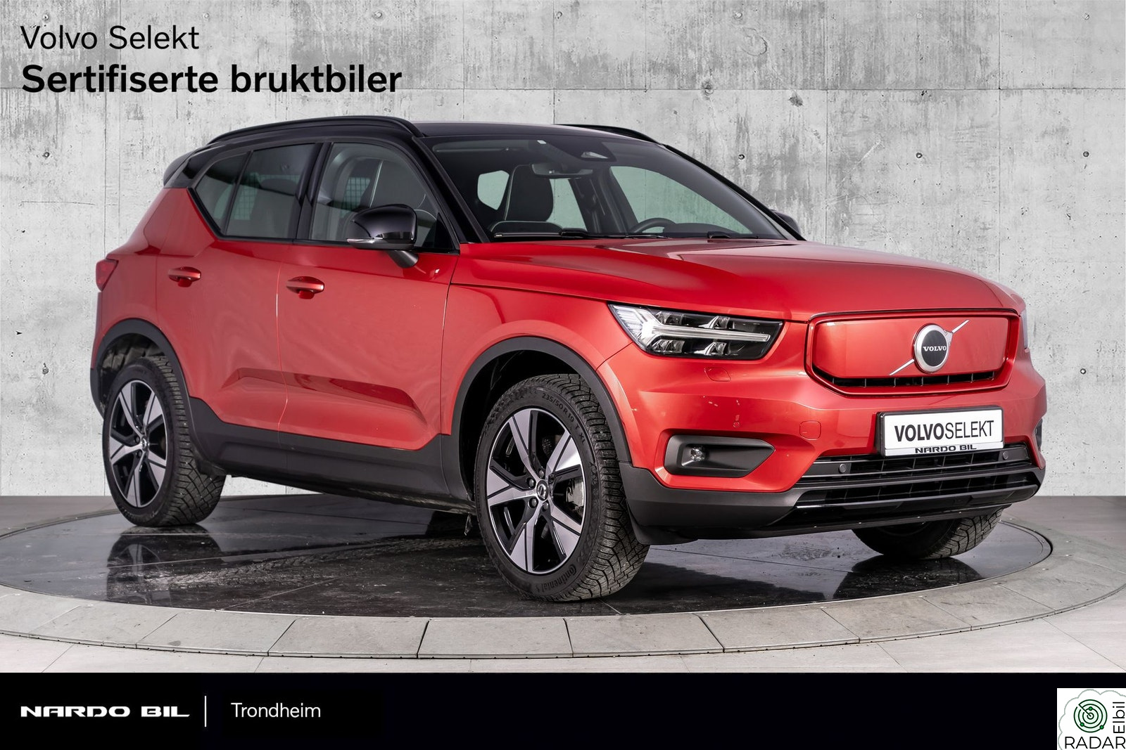 VOLVO XC40 Plus 408 hk. Krok/Google maps/Aktive LED lys/Oppv.ratt