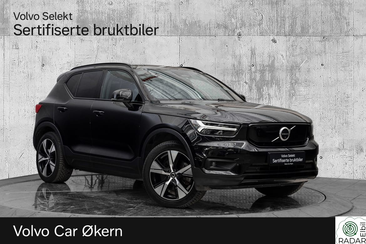 VOLVO XC40 El. Twin Pro 408Hk. Topputsyrt!