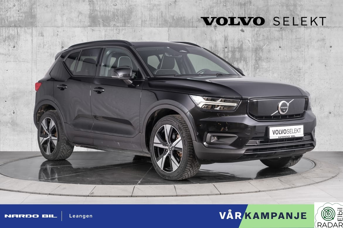 VOLVO XC40 408hk PRO. endelig VÅRKAMPANJE med Rente fra kun 2,99%