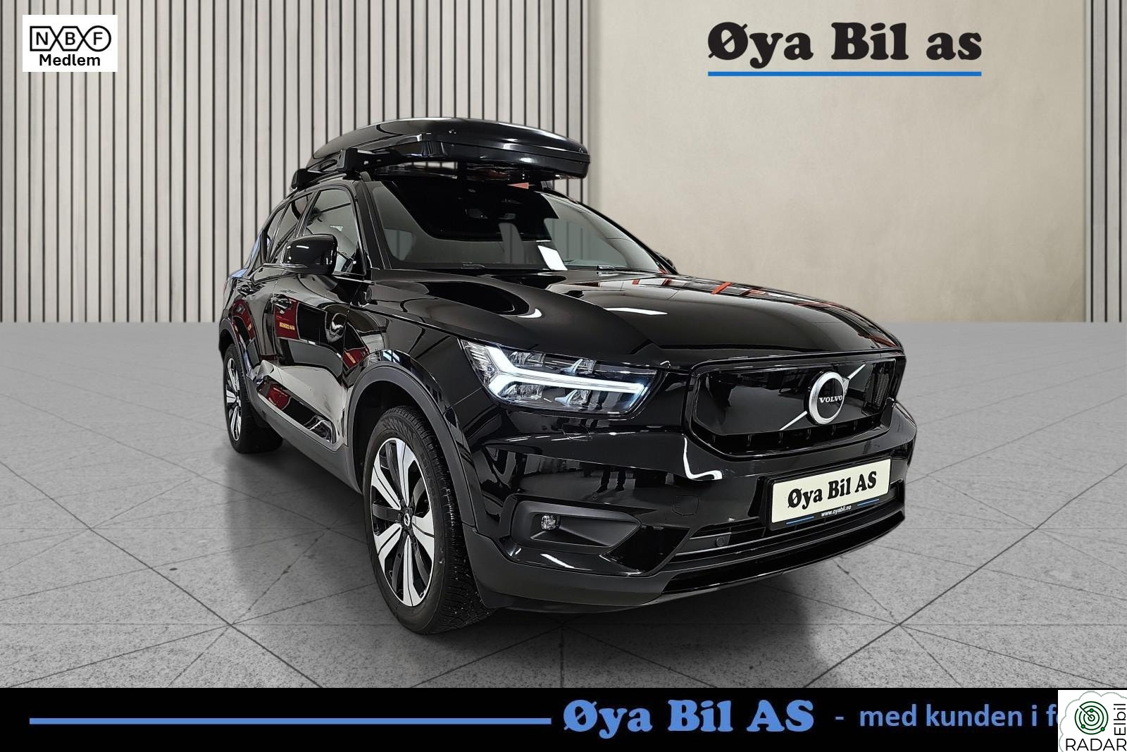 VOLVO XC40 P8 RECHARGE TWIN PLUS- 408-AWD-Takboks-Krok-20" Hjul++