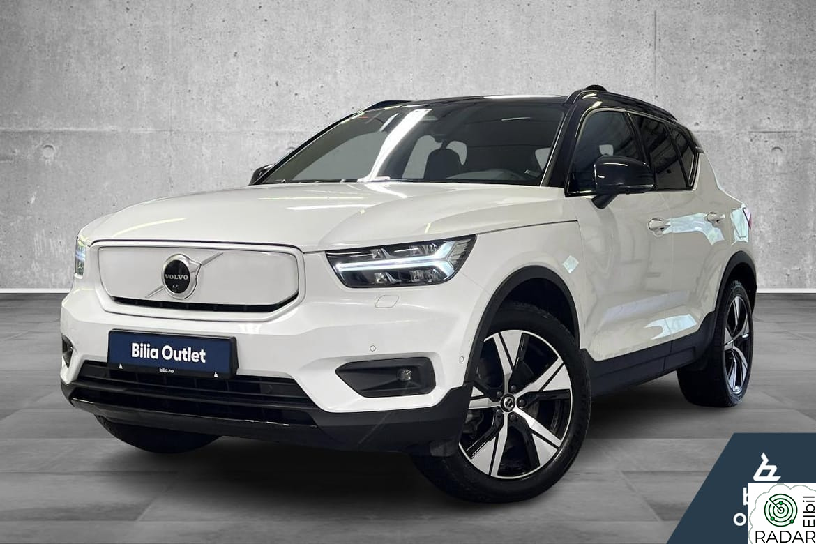 VOLVO XC40 Recharge Twin Pro, Varmepumpe, 360Kam, H-feste, pano++