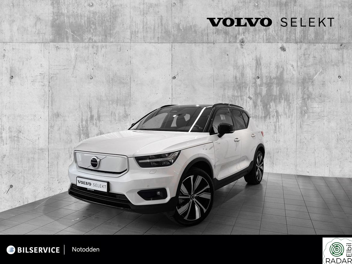 VOLVO XC40 Twin Plus-Ryggekamera-Voc-Varmepumpe-Hengerfeste