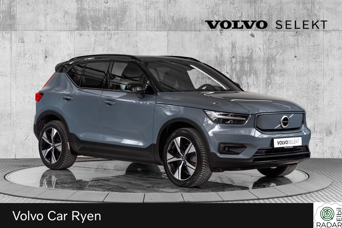 VOLVO XC40 Recharge AWD Twin Plus | Hengerfeste, ryggekamera++