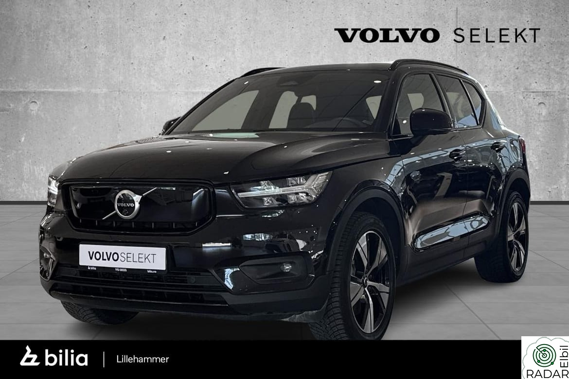 VOLVO XC40 Recharge Twin Pro, AWD, H.Feste, 360°kam, Varmepumpe++