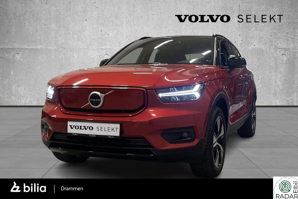 VOLVO XC40 P8 AWD Recharge Plus Krok,Google,App,Parkeringsvarmer