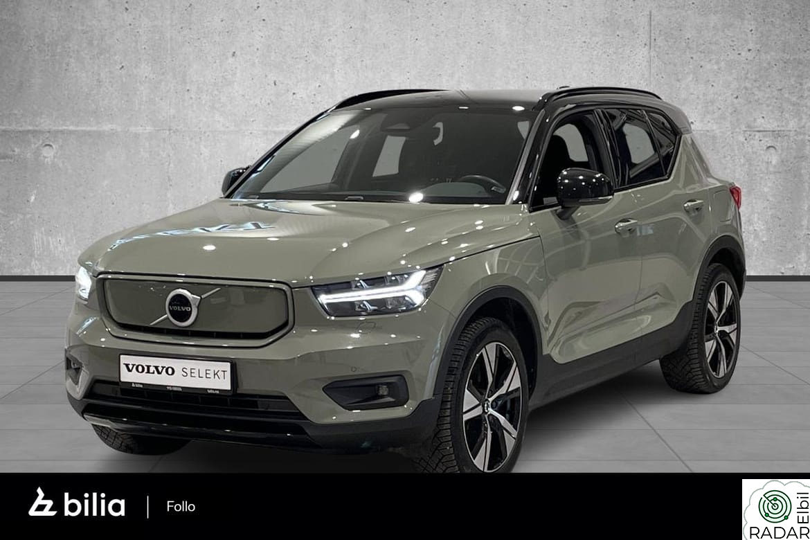 VOLVO XC40 Recharge Twin Plus, Semielektrisk henger feste+++