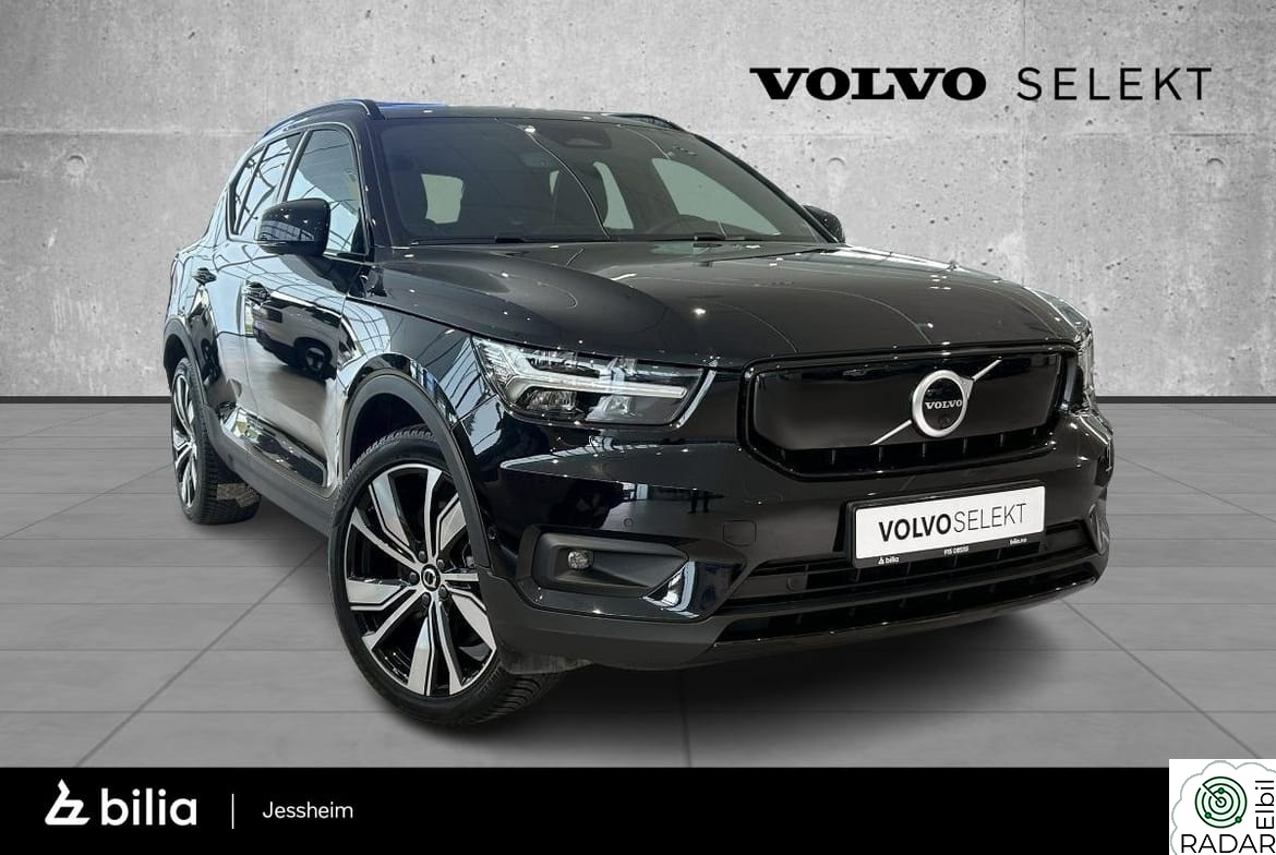 VOLVO XC40 408Hk AWD PRO, 360* Kamera, Panorama, Varmepumpe