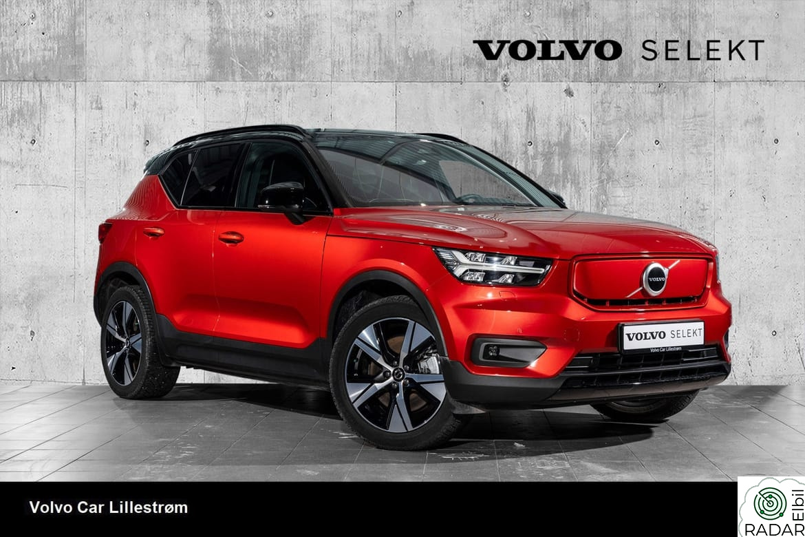 VOLVO XC40 P8 Pure El. Varmepumpe Pen bil!