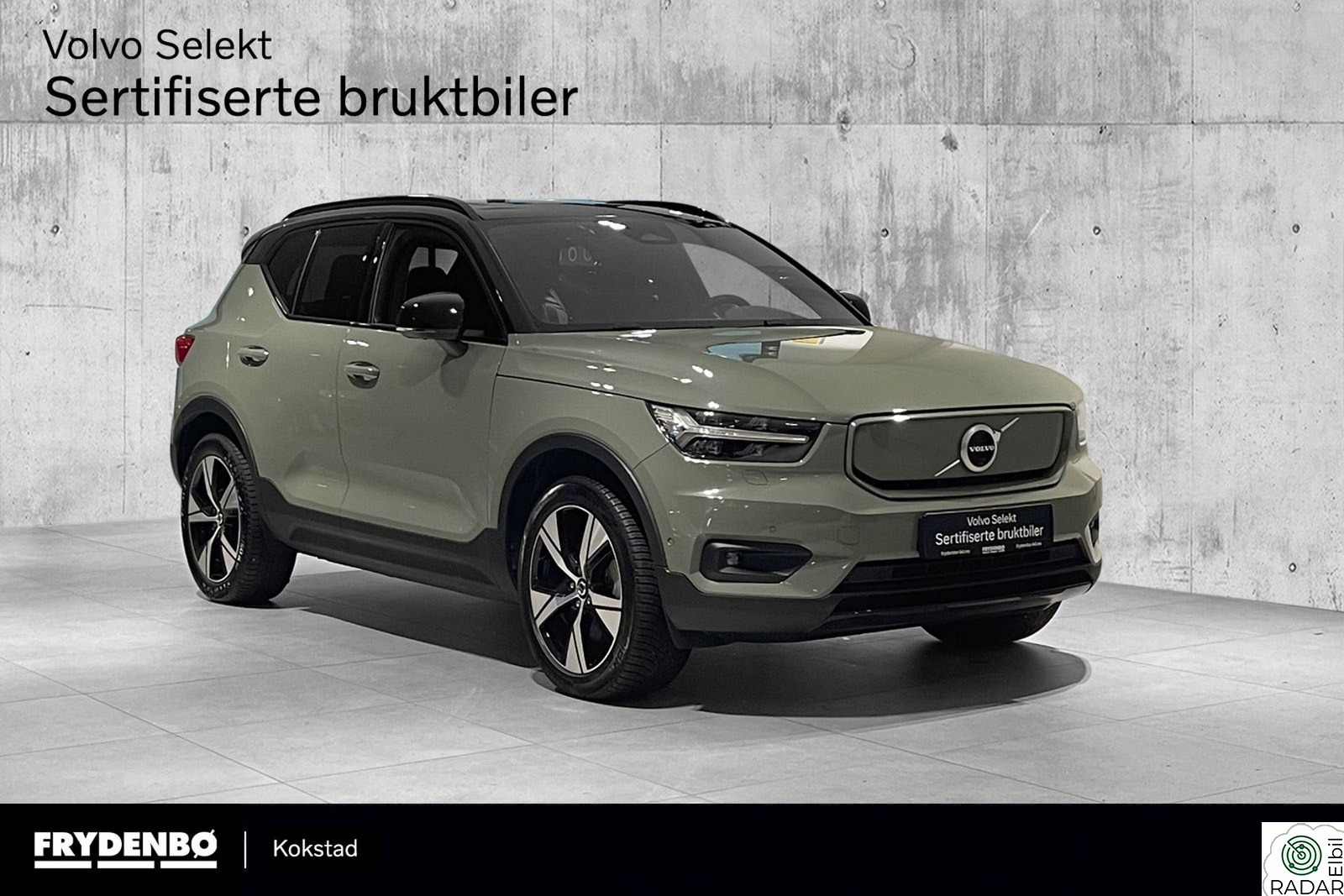VOLVO XC40 Recharge Twin Pro PANO|ACC|H&K|360|TONEDE|7år*