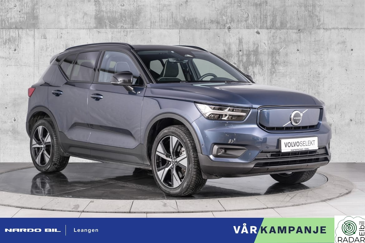 VOLVO XC40 408HK PRO. endelig VÅRKAMPANJE med Rente fra kun 2,99%