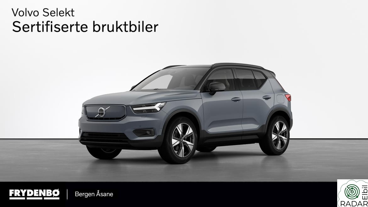VOLVO XC40 Recharge Twin Pro SEMI.EL.HF|19"|PANO|H&K|360|8år*