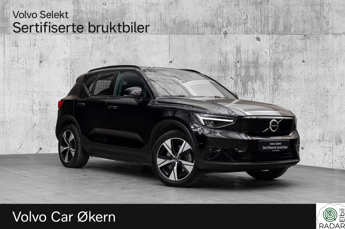 VOLVO XC40 El. Twin Plus 408Hk! Varmepumpe