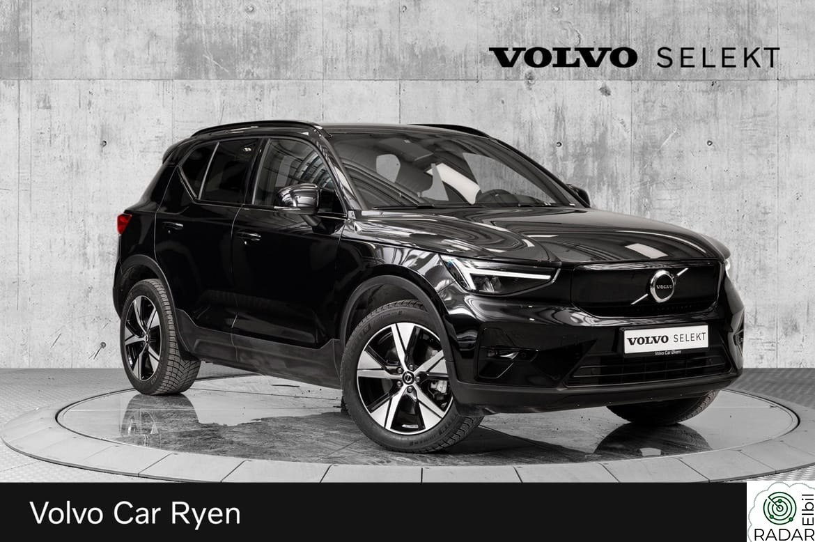 VOLVO XC40 Recharge Twin Plus 408Hk. Velutstyrt / Hengerfeste