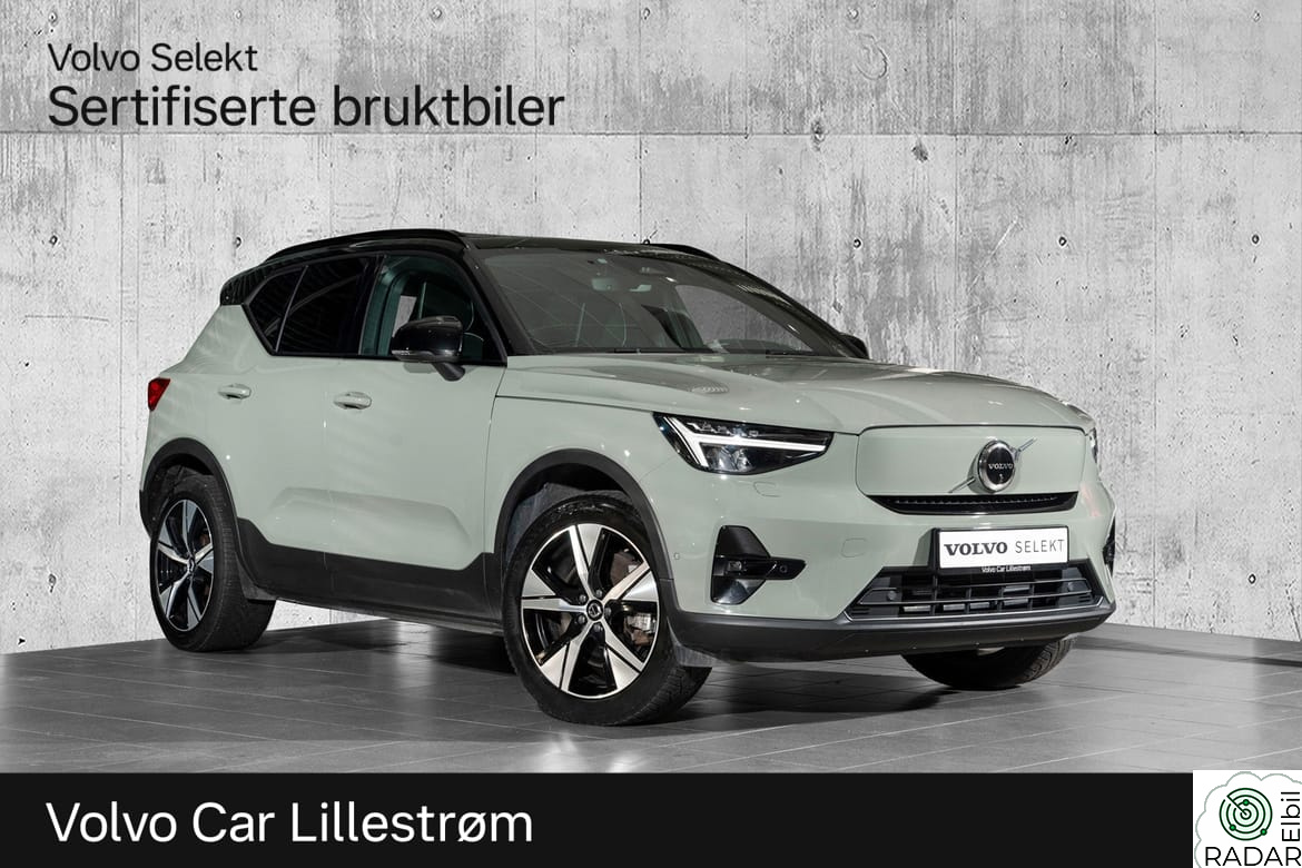VOLVO XC40 El. Twin Ultimate 408Hk Hengerfeste 360 Panoramasoltak