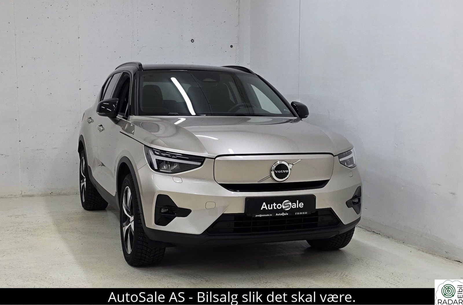 VOLVO XC40 Recharge Twin Plus Delskinn/Krok/ElSeter/VPumpe/ACC/S+V