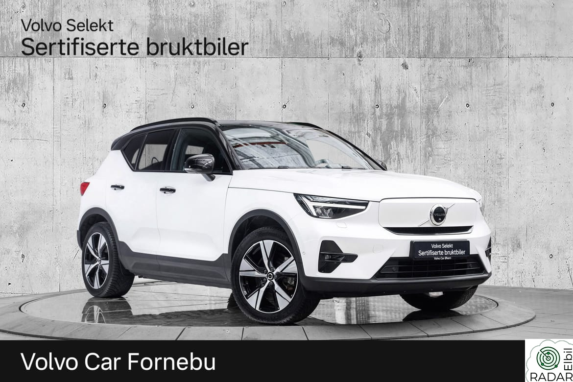 VOLVO XC40 El. Twin Ultimate 408Hk. Topputstyrt!