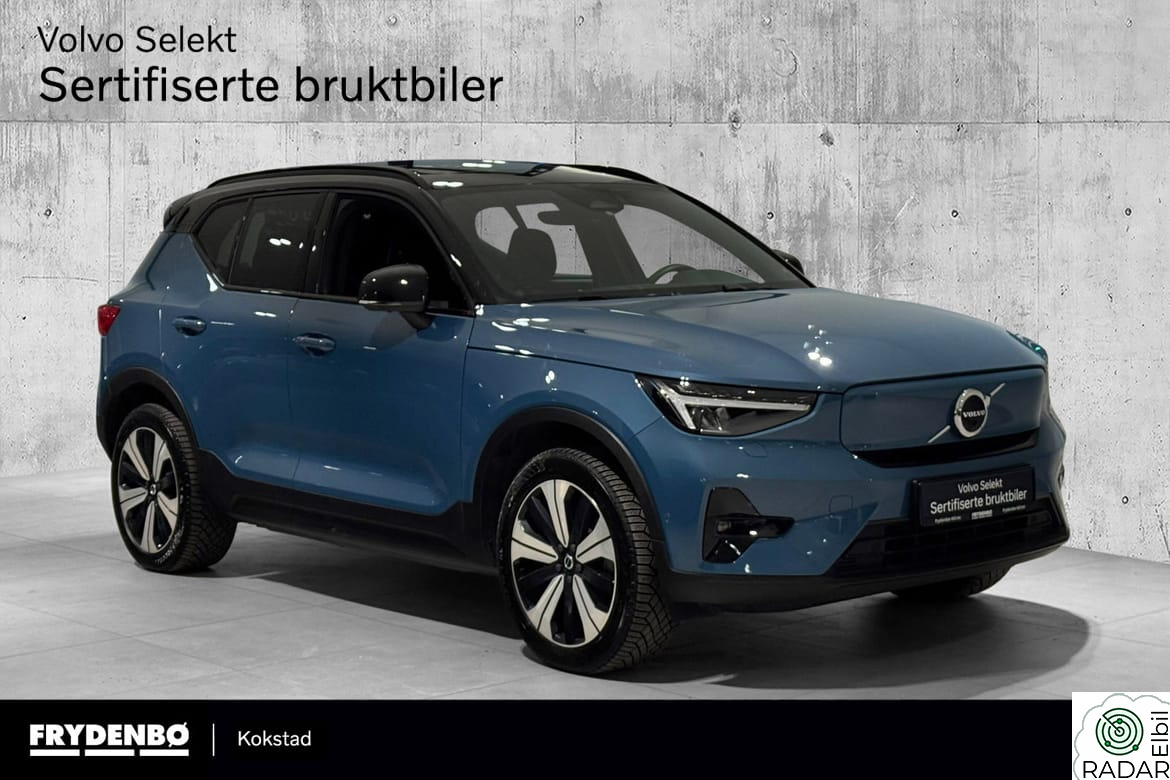 VOLVO XC40 Recharge Twin Ultimate 20"|TONEDE|HFESTE|360|PANO|8år*