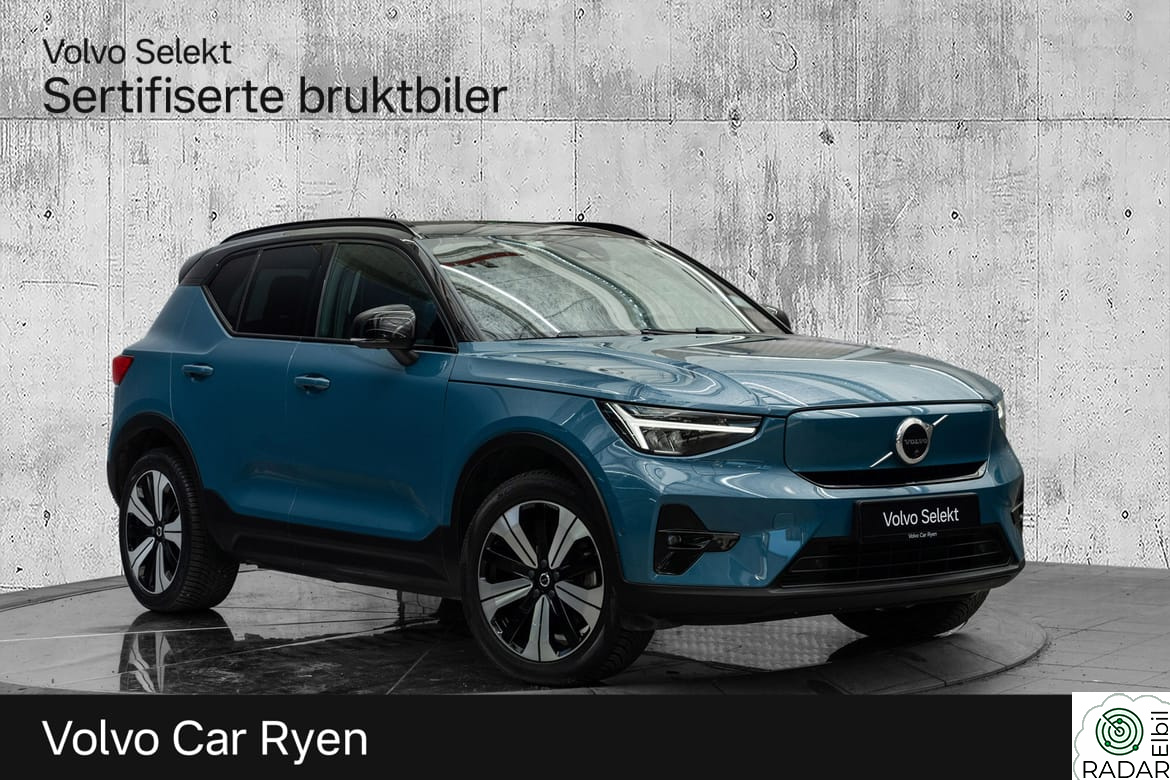 VOLVO XC40 Twin Ultimate - Panoramatak - 360-Kamera - Hengerfeste