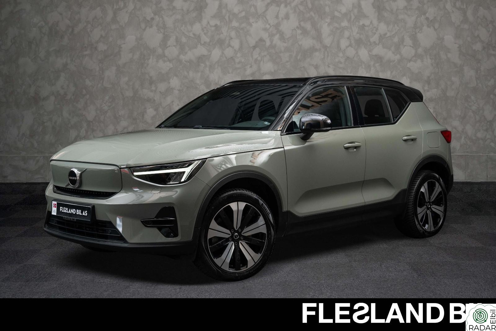 VOLVO XC40 RECHARGE/422KM/ACC/PILOTASSIST/CARPLAY/KAM/2xHJULSETT