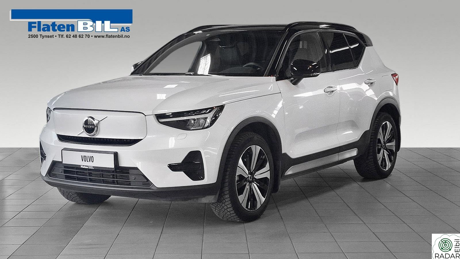 VOLVO XC40 Recharge EL-Bil FWD 231Hk Krok, Navi, Cam, Varmepumpe +