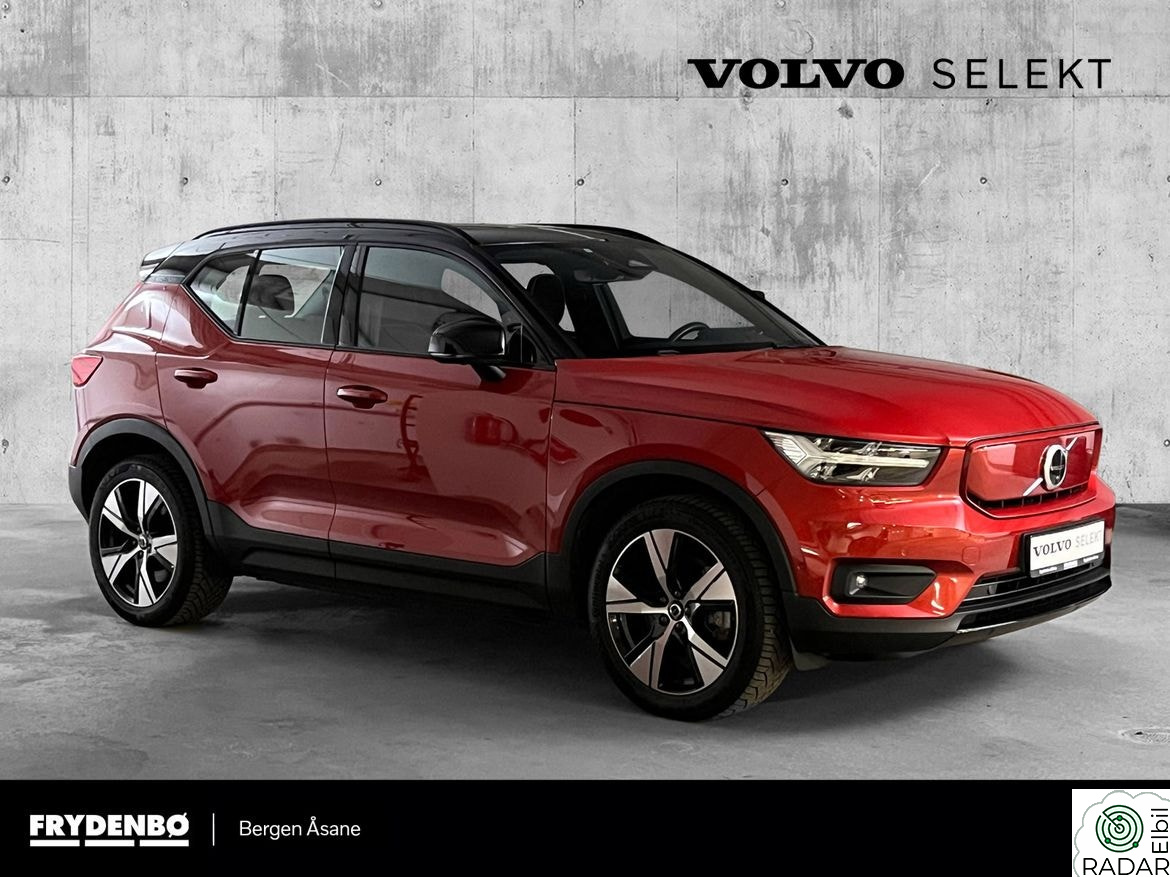 VOLVO XC40 Recharge Pro FWD H&K|PANO|360|BLIS|ACC|VARMEP.++
