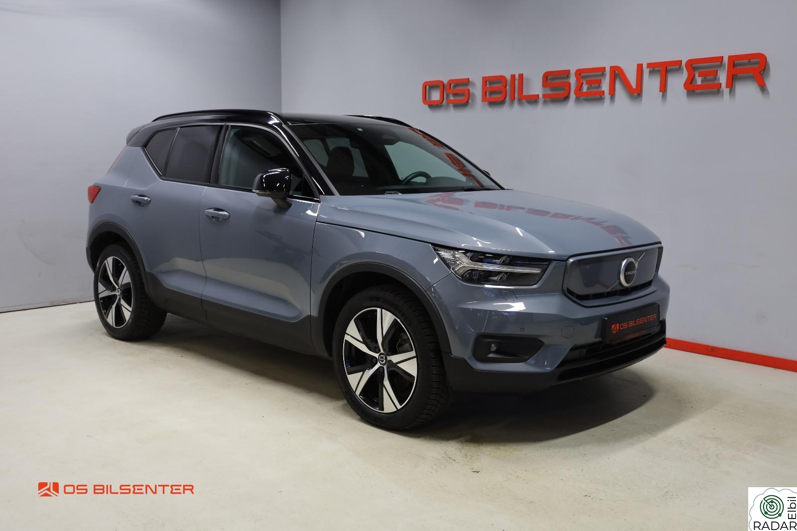 VOLVO XC40 Recharge Plus FWD H.Feste,ACC,Ryggekam,Select garanti