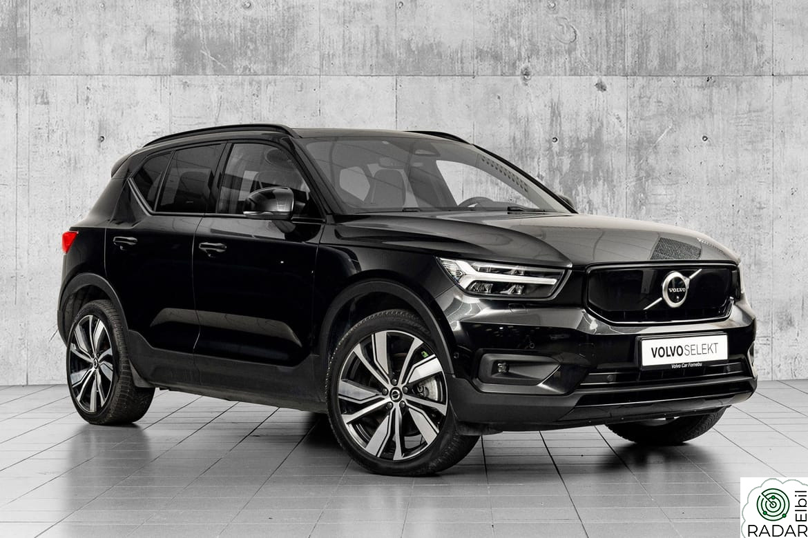 VOLVO XC40 Recharge Pro FWD 360Kamera Varmepumpe AktivLED ++