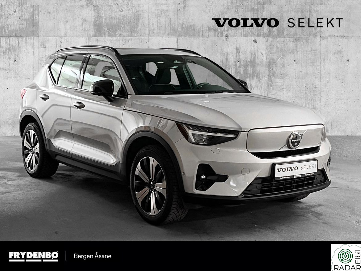 VOLVO XC40 Recharge Ext Range Ultima PANO|360|ACC|H&K|V.PUMP|7år*