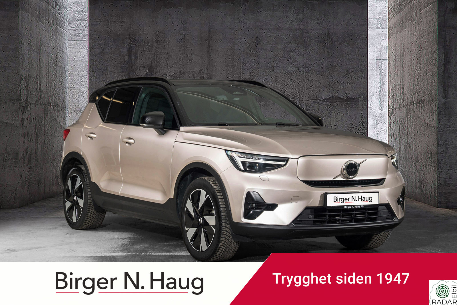 VOLVO XC40 Recharge Twin 408hk AWD Plus PIXEL|KROK|LEVERINGSKLAR
