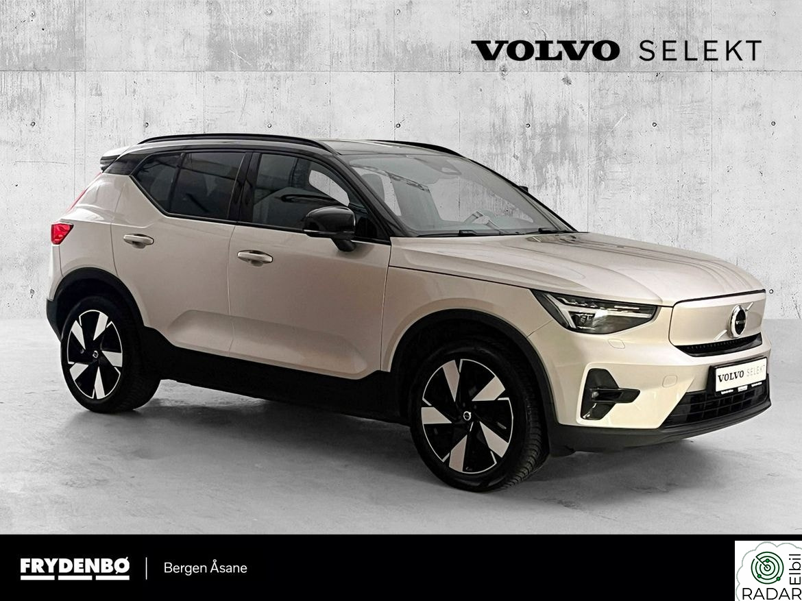 VOLVO XC40 Recharge Twin Plus HFESTE|19"|CARPLAY|ACC|V.PUMPE|7år*