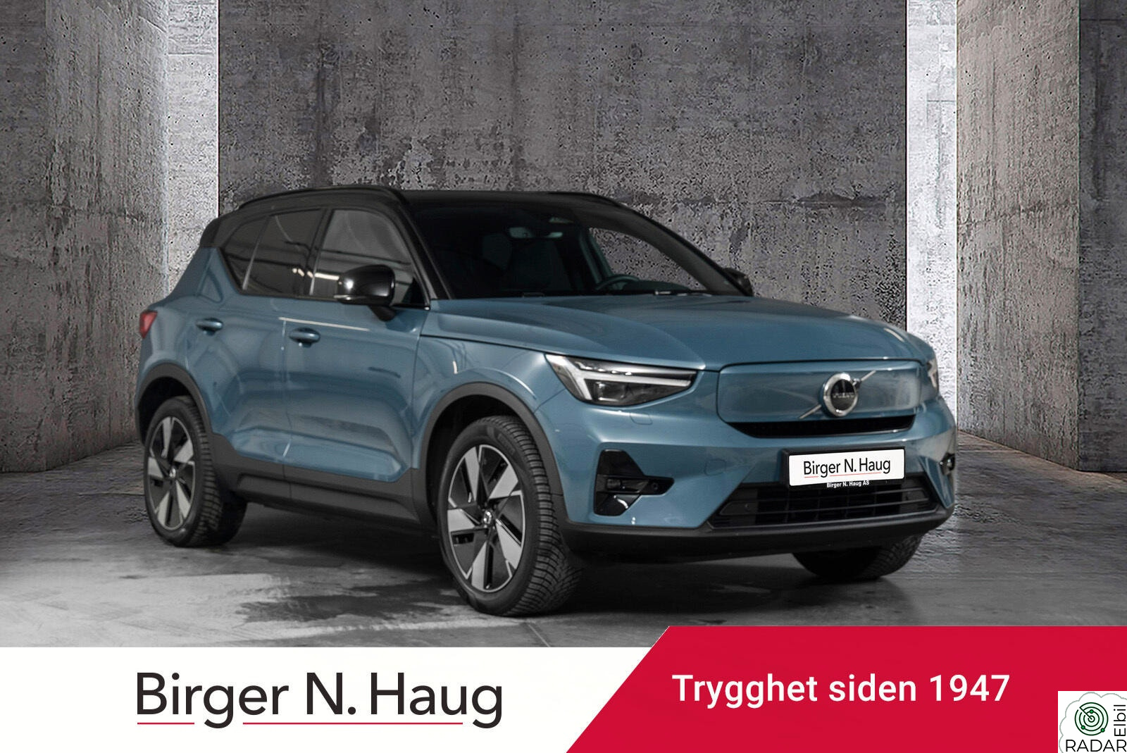 VOLVO XC40 Recharge Twin 408hk AWD Plus FIREHJULSTREKK!!