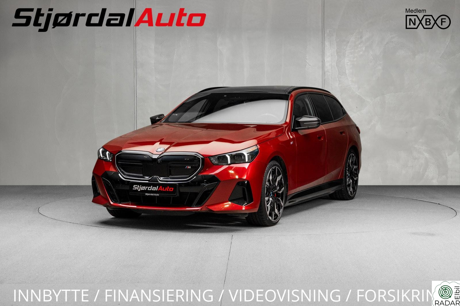 BMW i5 M60 xDrive M60 xDrive M-SPORT BOWERS/ICONICGLOW/BAKAKSELSTYRING