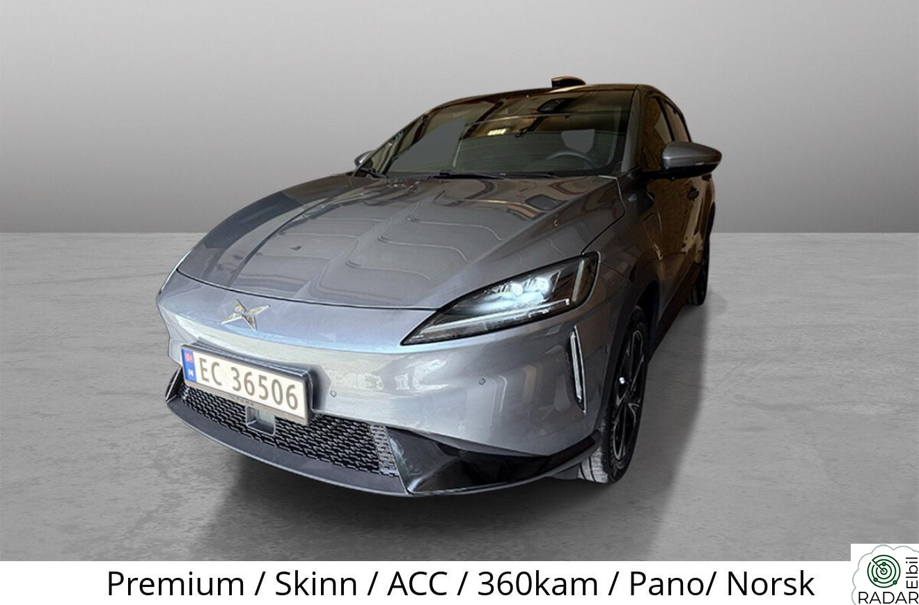 XPENG G3 Premium / Skinn / ACC / 360kam / Pano/ Norsk
