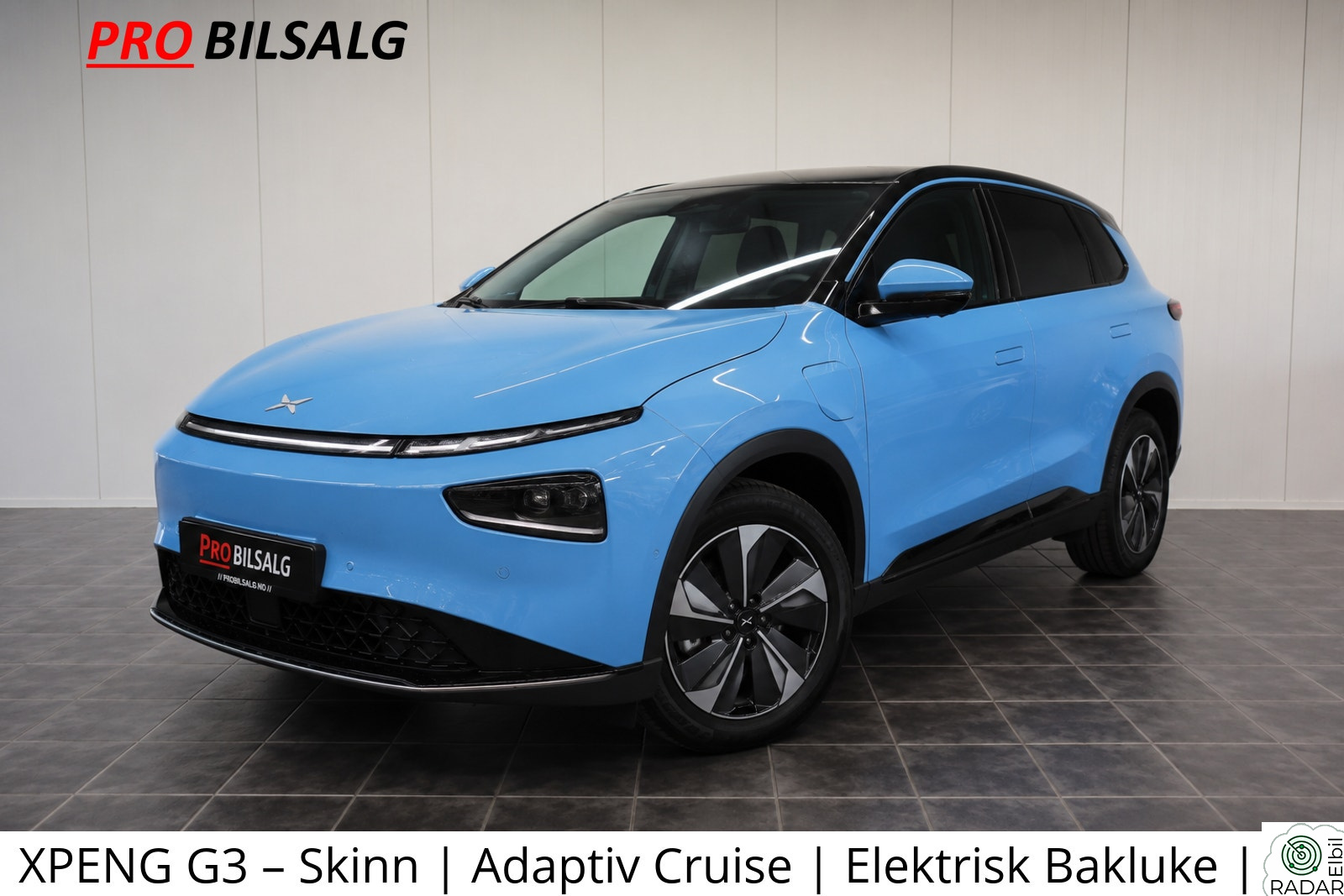 XPENG G3i G3i/420KM/Skinn/Adaptiv Cruise/Elektrisk Bakluke/R.Kame