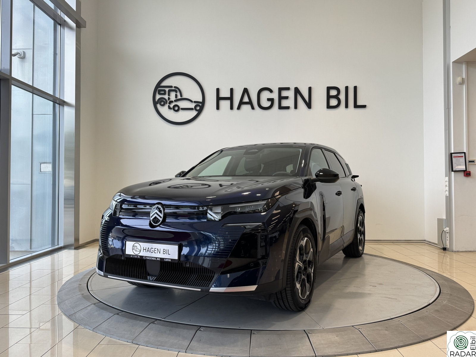 CITROEN C5 AIRCROSS PLUSS / BLÅ ECLIPSE / NAVI / R.KAMERA / DAB+ / AD.CRUIS