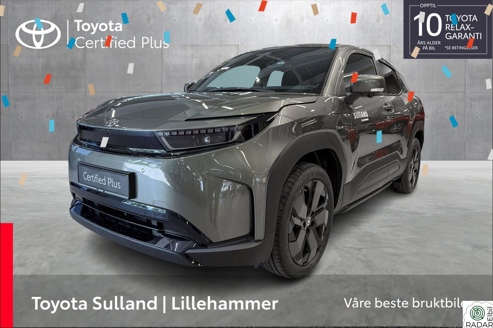 TOYOTA URBAN CRUISER EXECUTIVE, PINE GREEN, DELSKINN, SJEKK KM.STAND!