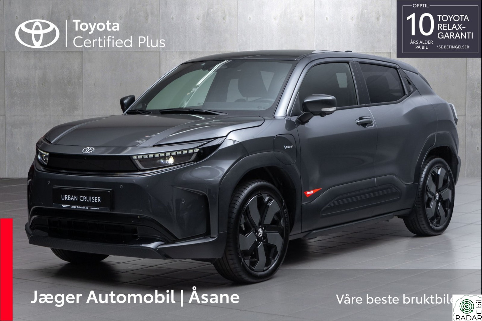 TOYOTA URBAN CRUISER 4WD Executive 61kWt Panorama INNBYTTEKAMPANJE