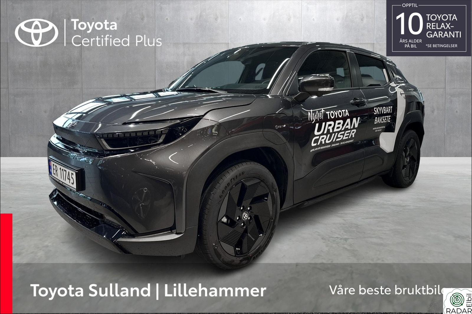 TOYOTA URBAN CRUISER EXECUTIVE,4WD, BAKKEKLARING, 10 ÅRS GARANTI, JBL