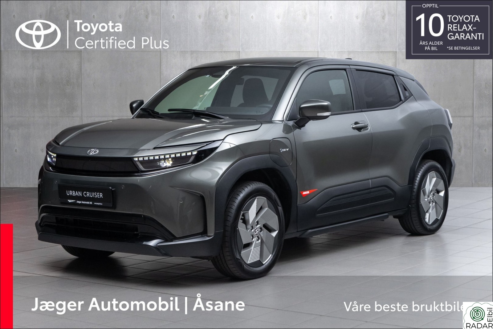 TOYOTA URBAN CRUISER 4WD Active 61kWt INNBYTTEKAMPANJE