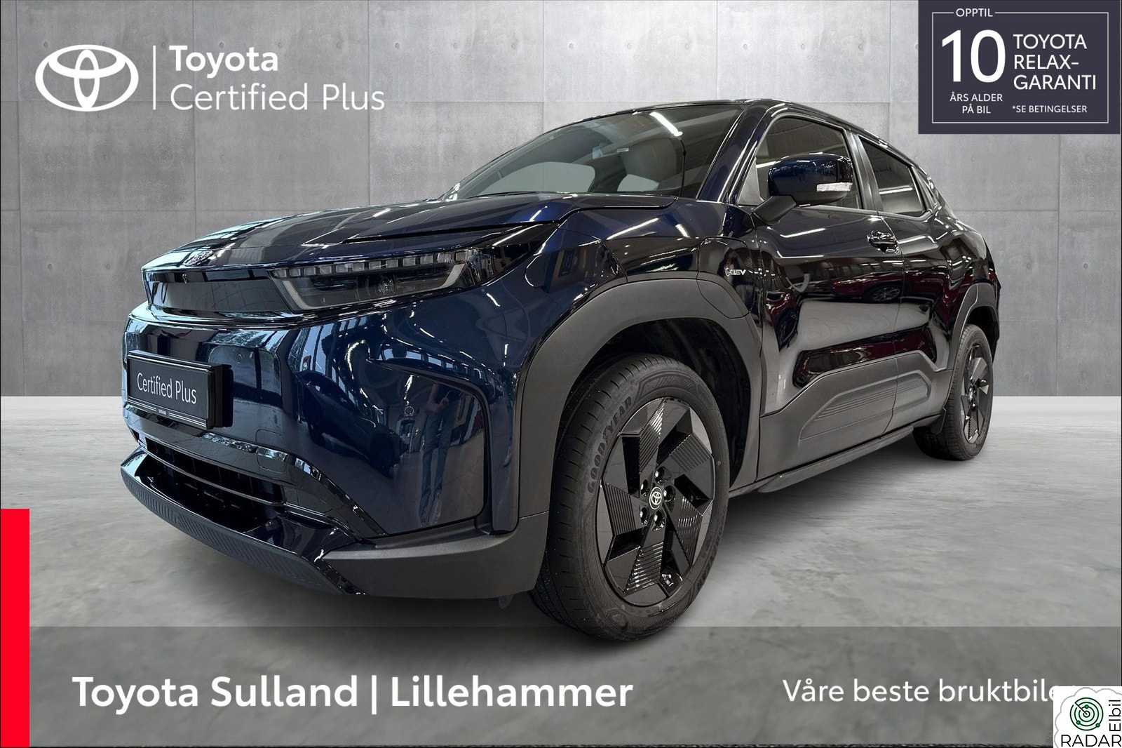 TOYOTA URBAN CRUISER ACTIVE, 4WD, RENTEKAMPANJE