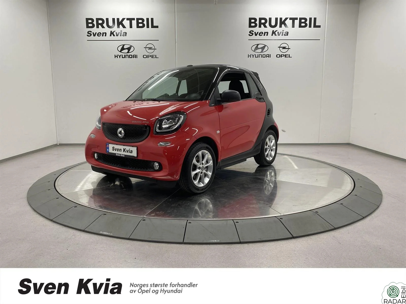 SMART fortwo cabrio ed NORSK PASSION 18KWT 155KM CABRIOLET AC BLUETOOTH