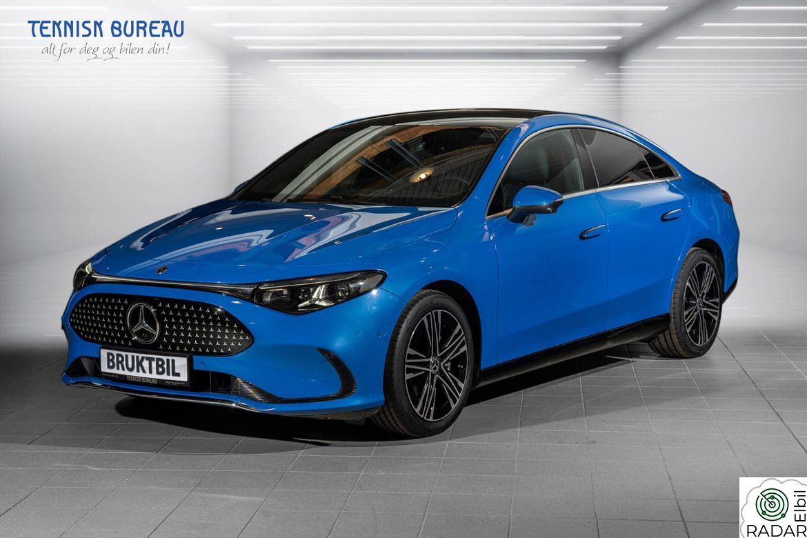 MERCEDES-BENZ CLA 350 4MATIC Rå rekkevidde, Lader med 320KW,