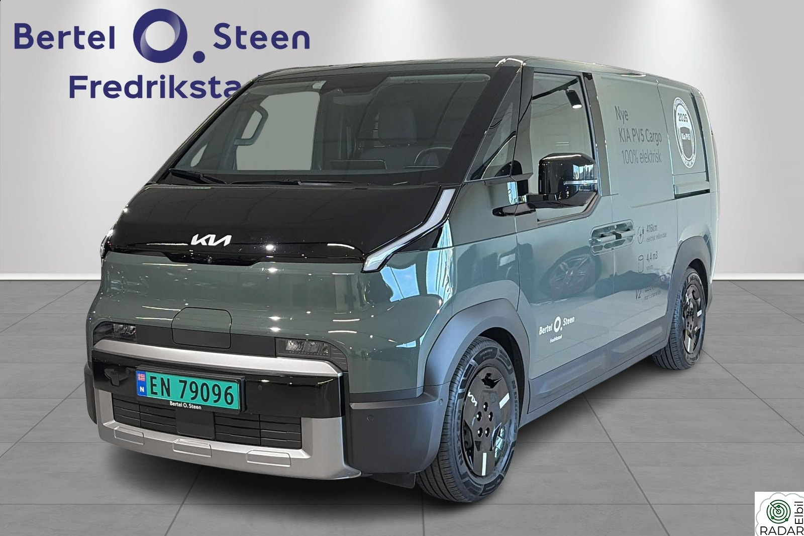 KIA PV5 Cargo Pro Plus Long Range H.feste Carplay Varmepumpe
