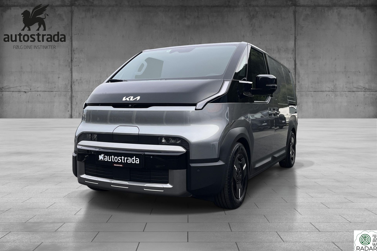 KIA PV5 Pro Plus Long range, 2 seter, Steel Grey Pearl Metallic
