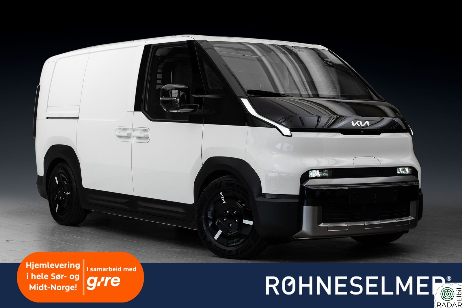KIA PV5 LR Cargo/ Hengerfeste/ 360 kamera