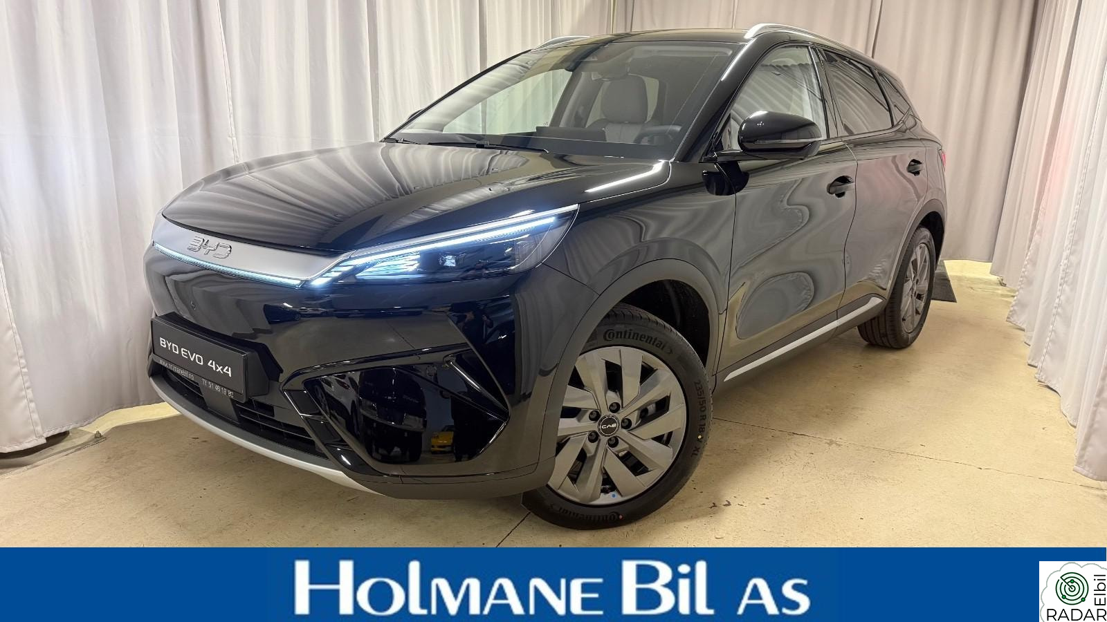 BYD ATTO 3 EVO 4x4 Excellence HUD/Soltak/Skinn/El.seter/2 sett hjul++