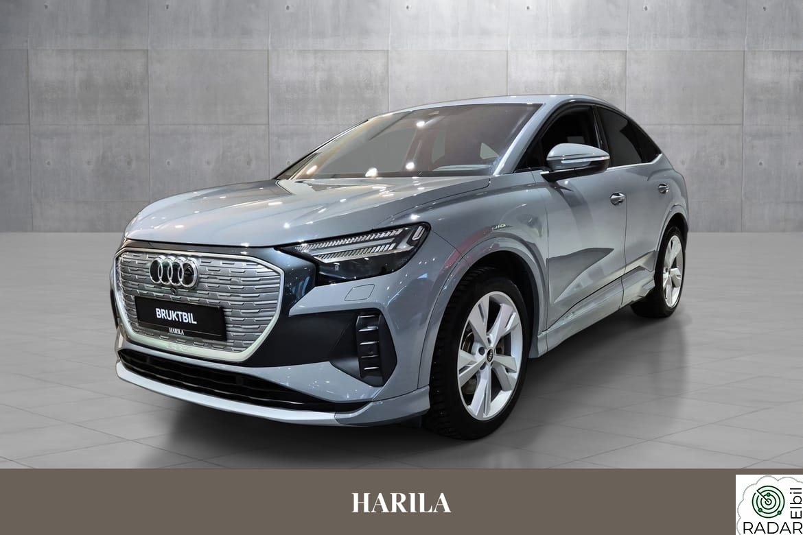 AUDI Q4 SPORTBACK 50 E TRON Comfort.  Semielektrisk hengerfeste.