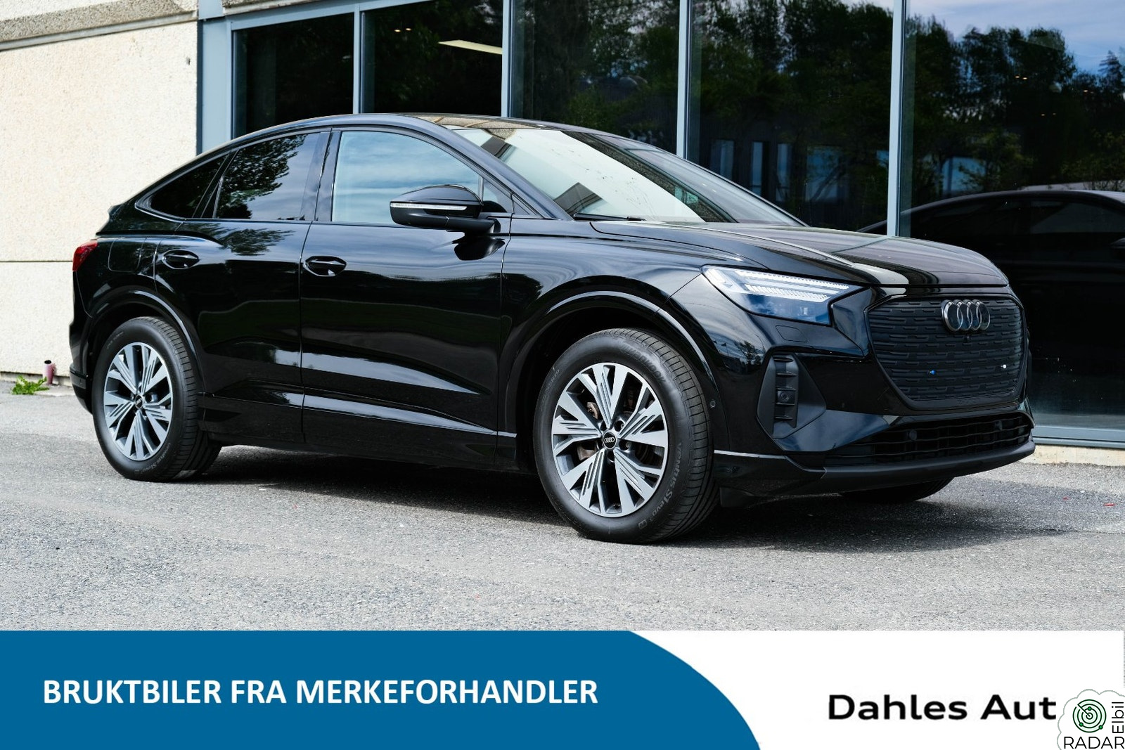 AUDI Q4 SPORTBACK 45 E TRON 45 Sportback quattro Business Edition - Sort Optikk +++