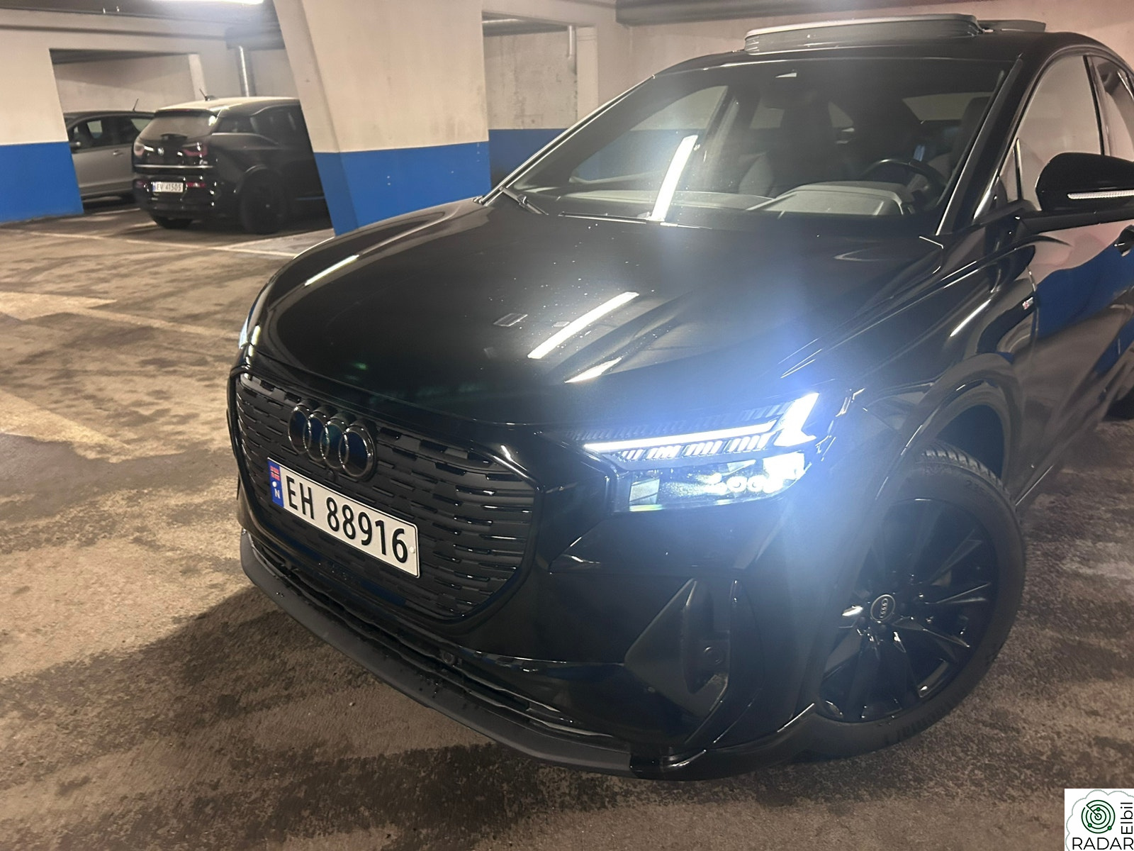 AUDI Q4 Sportback 45 e-tron 45 Sportback  dobbel S -line, Soltak/Pano