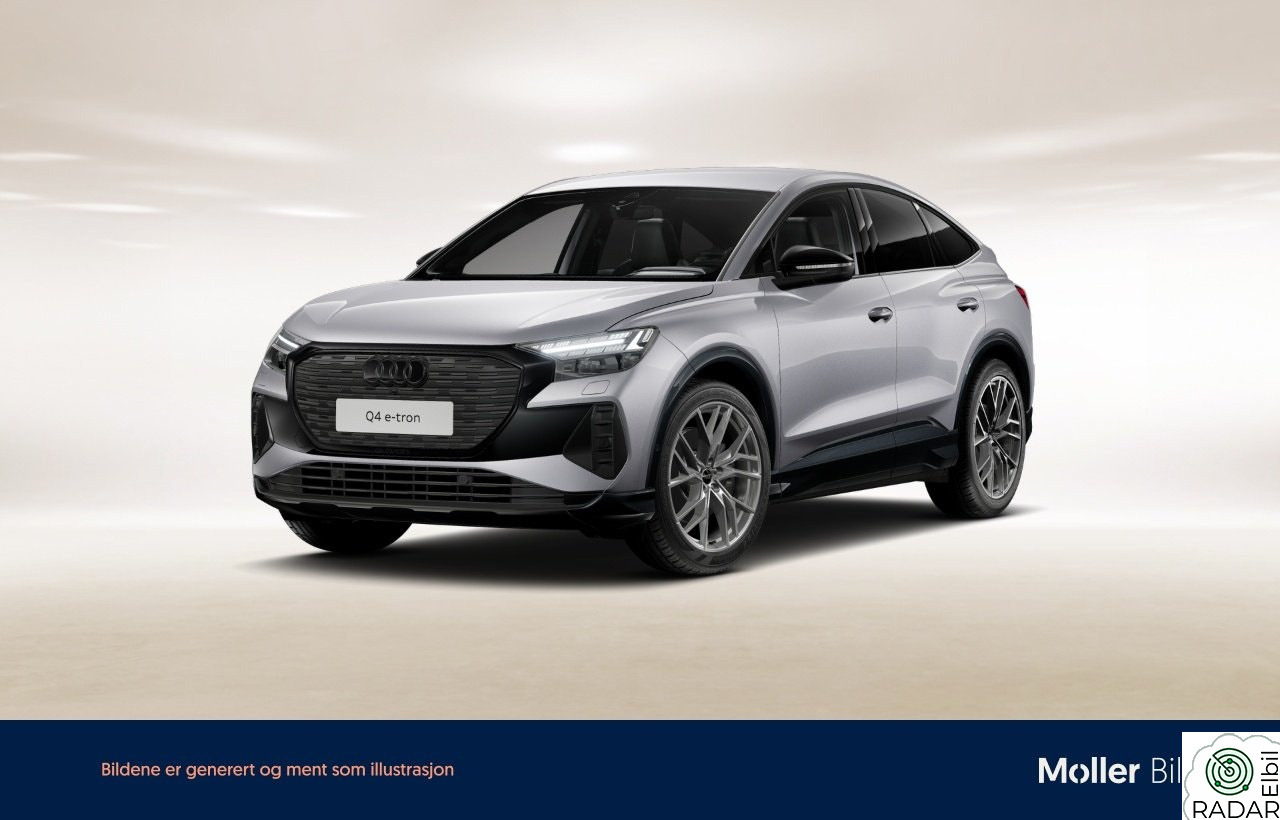 AUDI Q4 Sportback 55 e-tron sb 55 quattro s line pro Matrix|21"|Sonos|El-seter+++